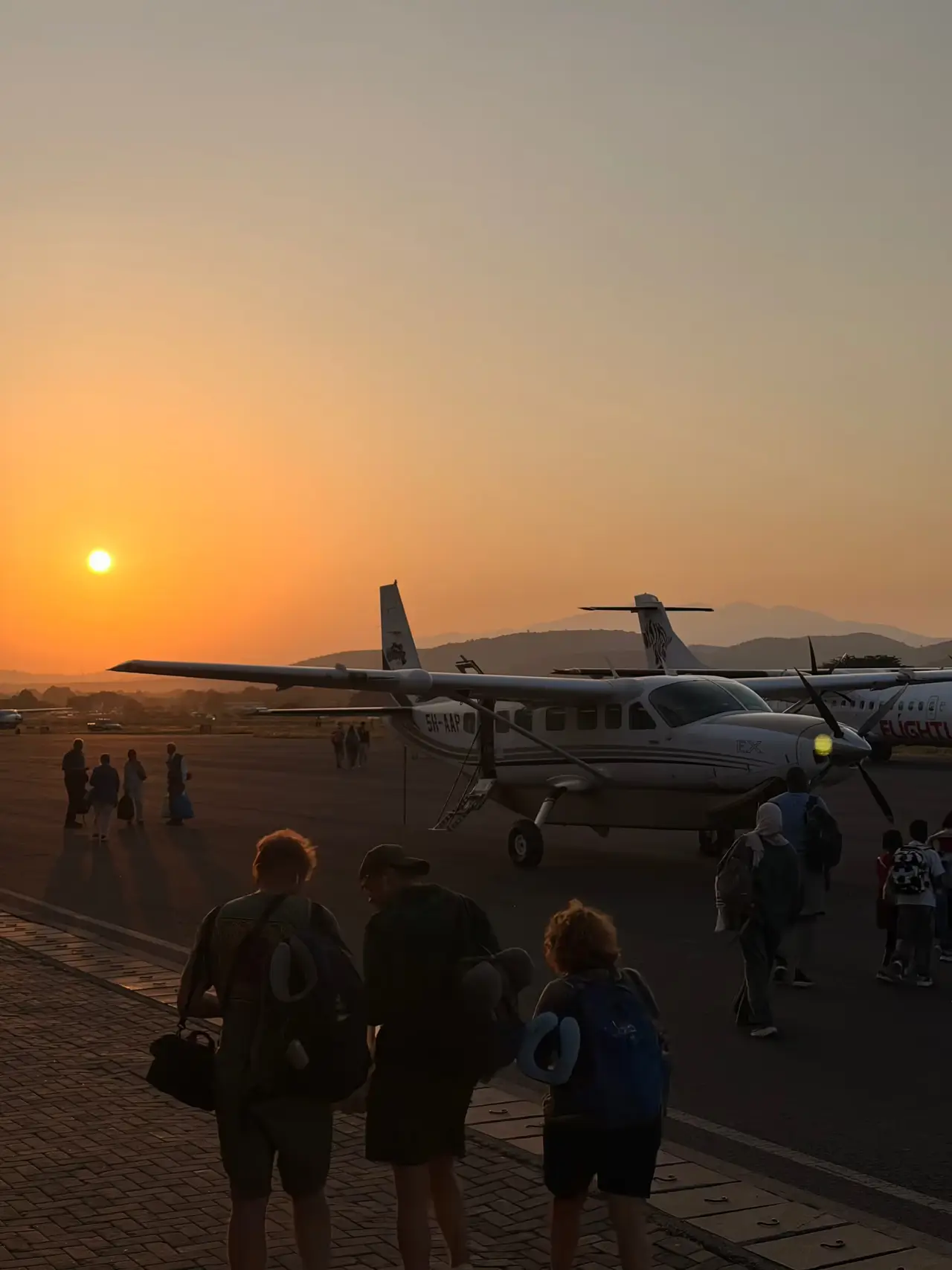 Evening flight to Zanzibar