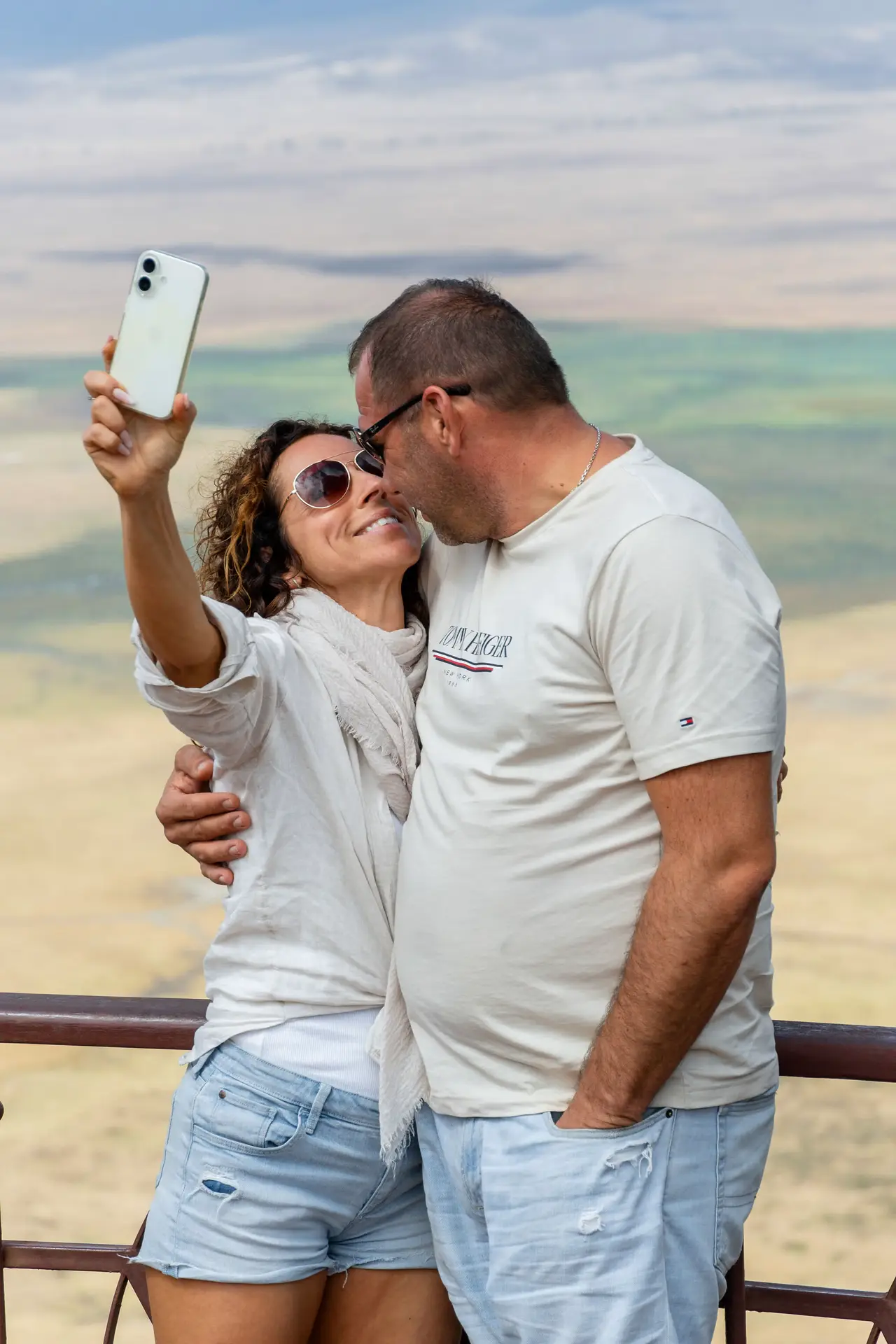 Selfie at the Crater Rim